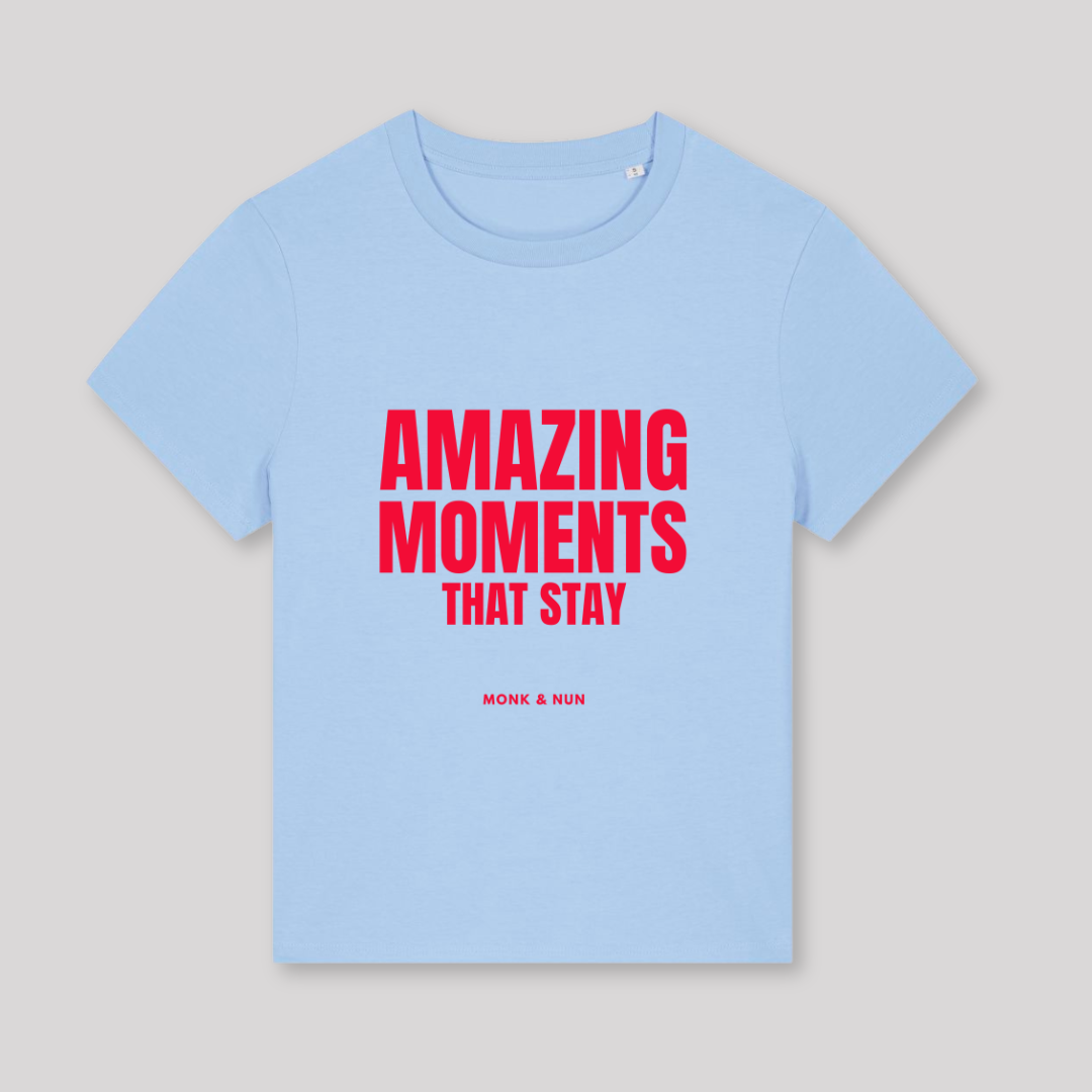 Damen T-Shirt fashion fit "AMAZING MOMENTS.."