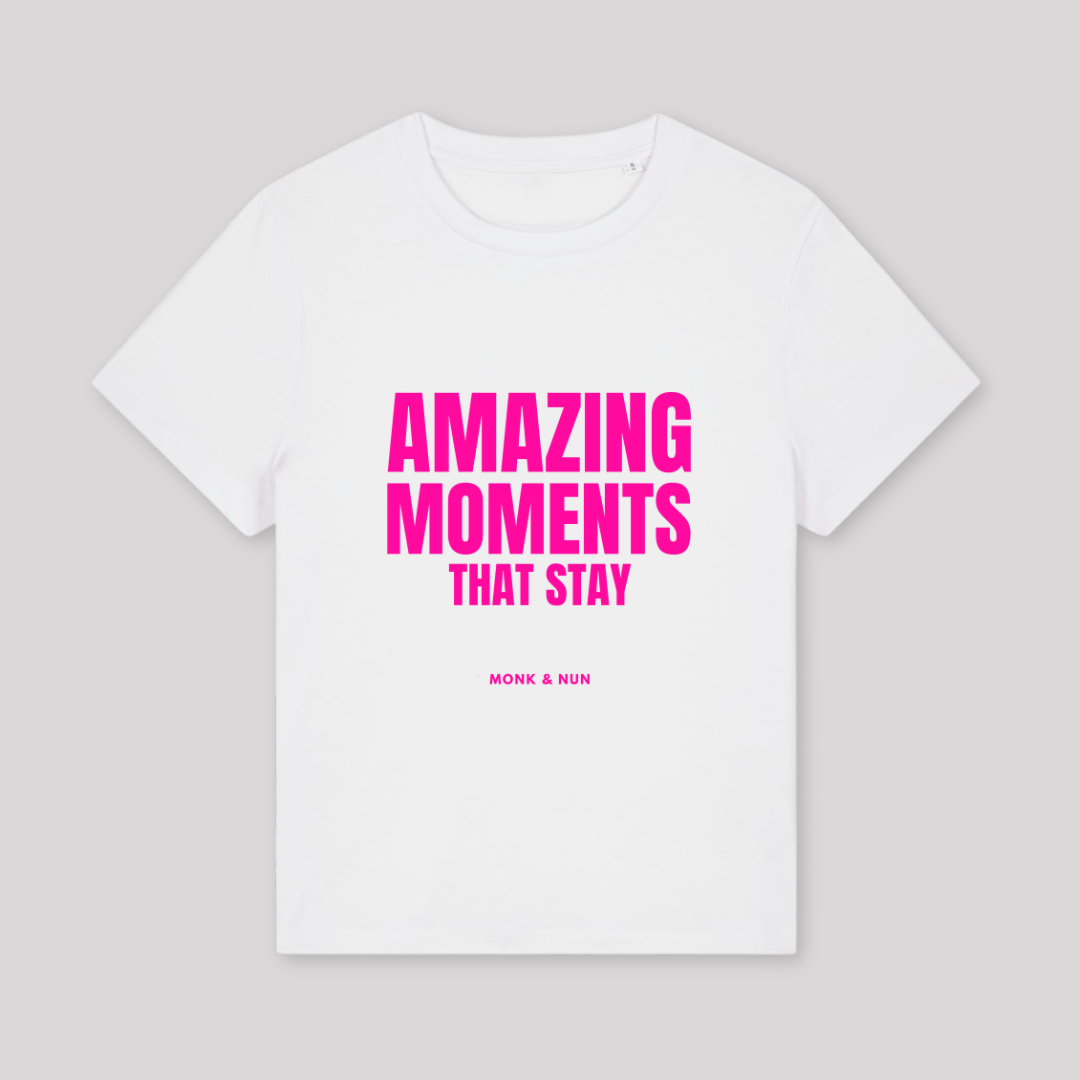 Damen T-Shirt fashion fit "AMAZING MOMENTS.."