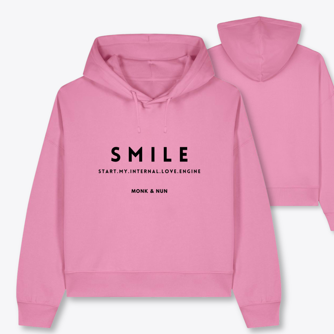 Boxcut Hoodie "SMILE"