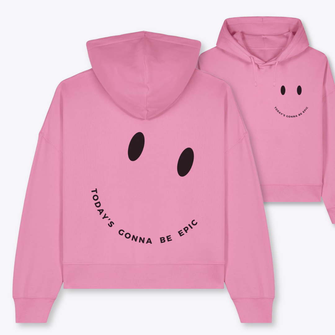 Boxcut-Hoodie "TODAY'S GONNA BE EPIC"
