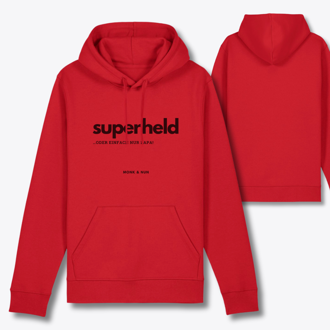Bio Hoodie Unisex "SUPERHELD"
