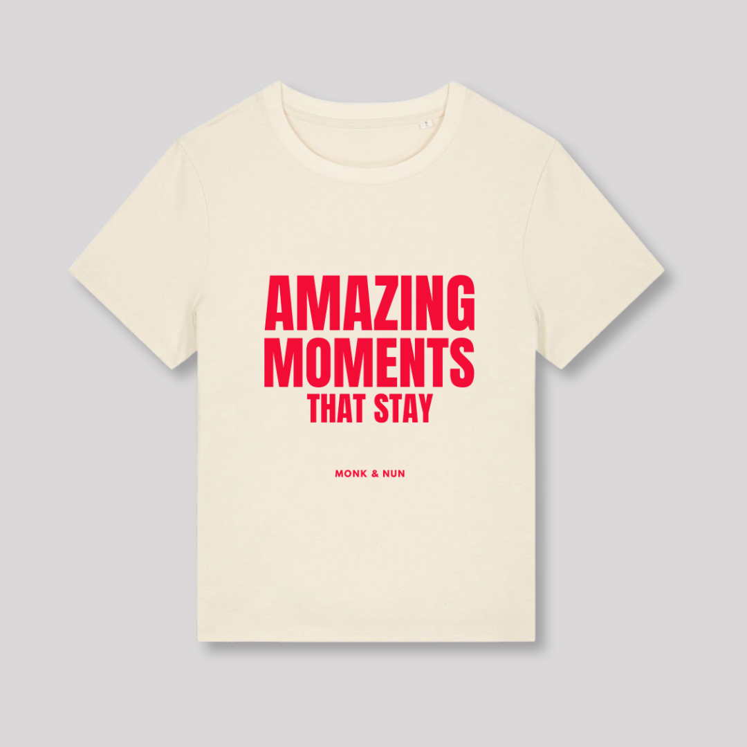 Damen T-Shirt fashion fit "AMAZING MOMENTS.."