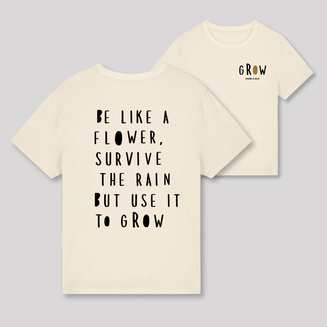Damen T-Shirt fashion fit "BE LIKE A FLOWER..."