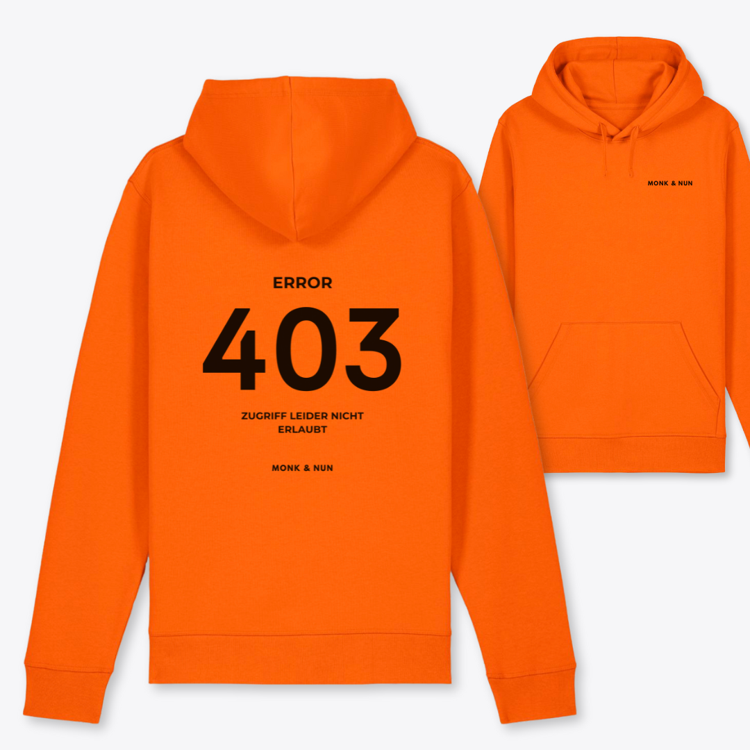 Bio Hoodie Unisex "ERROR 403"