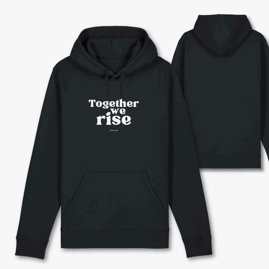 Damen Hoodie regular fit "TOGETHER WE RISE"