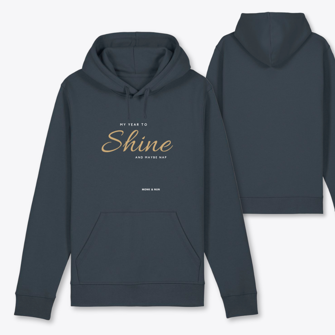Damen Hoodie regular fit "MY YEAR TO SHINE AND MAYBE NAP"