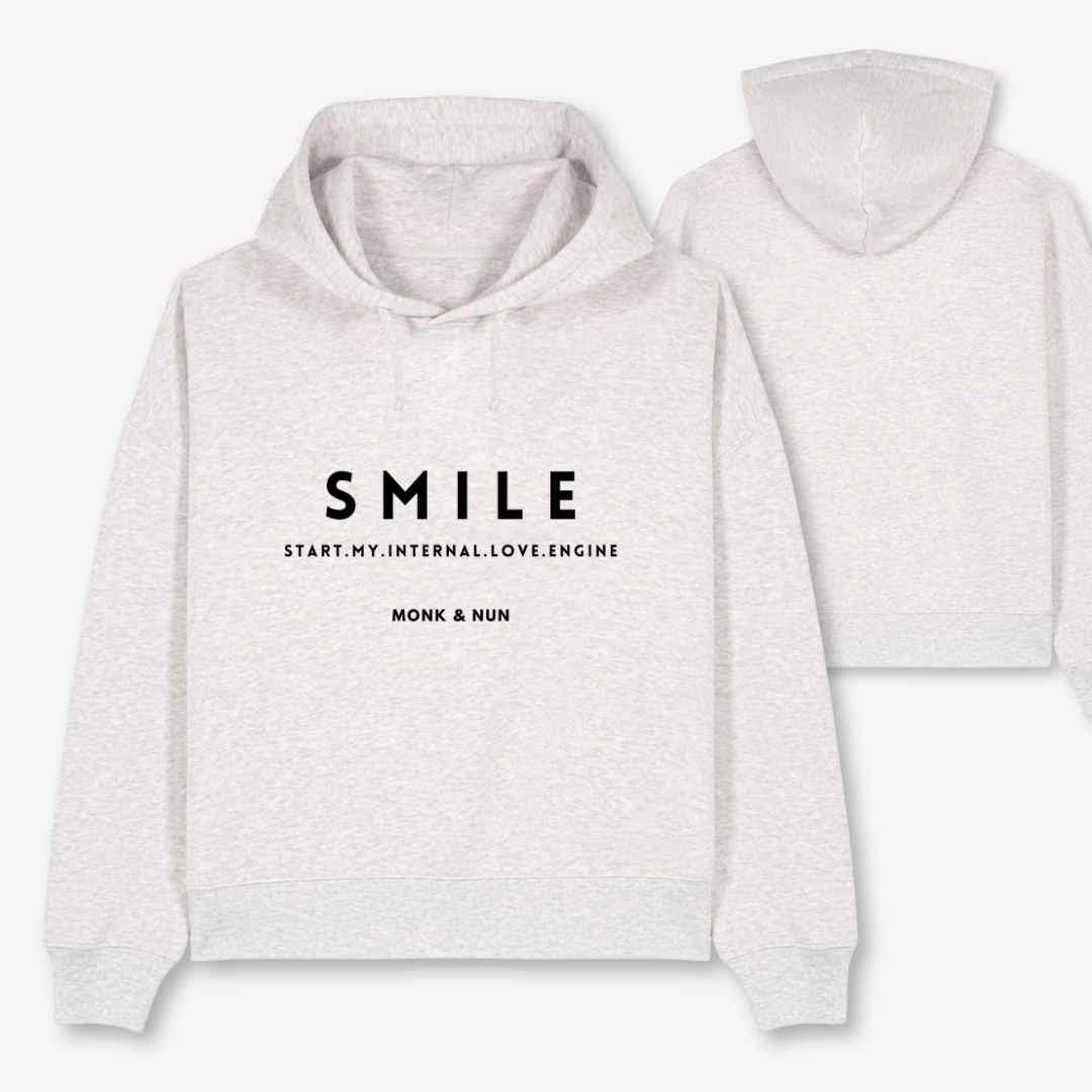 Boxcut Hoodie "SMILE"