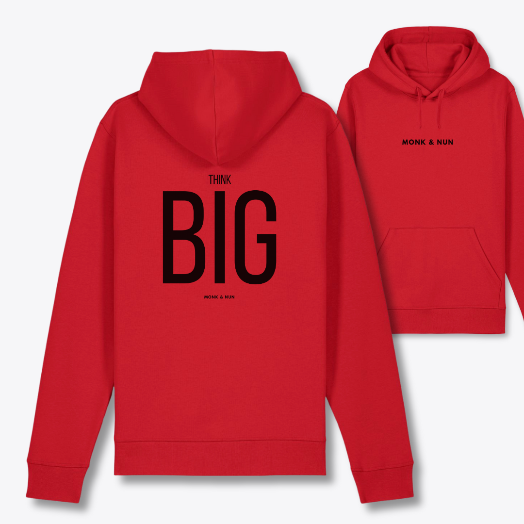 Damen Hoodie regular fit "THINK BIG"