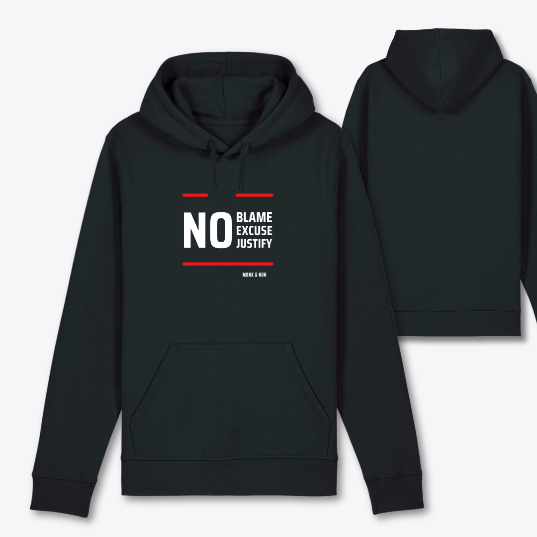 Bio-Hoodie Unisex "NO BLAME"