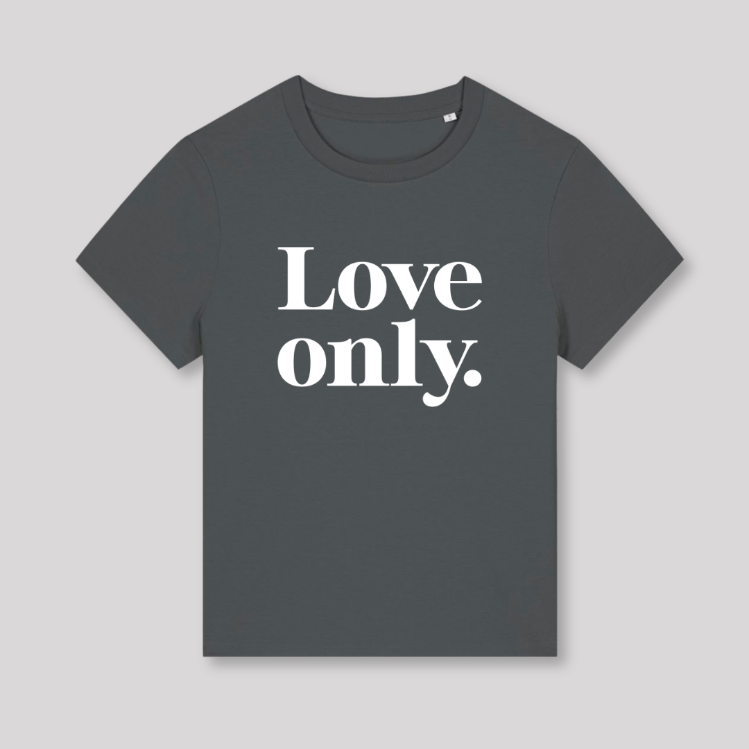 Damen T-Shirt fashion fit "LOVE ONLY"