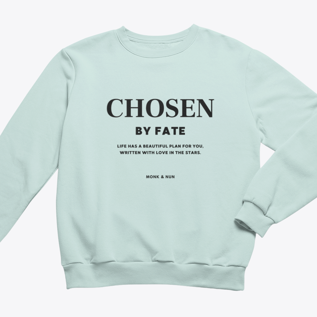 Damen Sweater regular fit "CHOSEN BY FATE"
