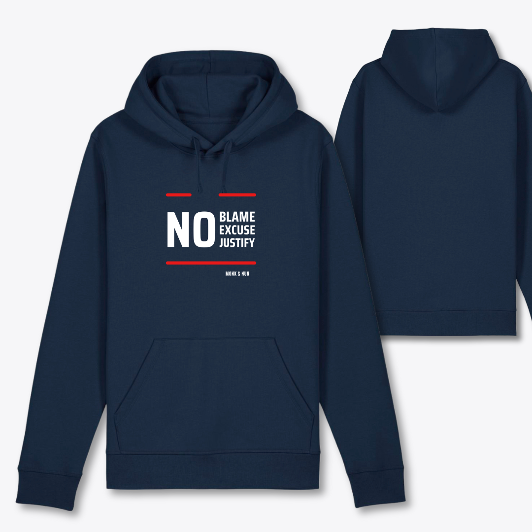 Bio-Hoodie Unisex "NO BLAME"