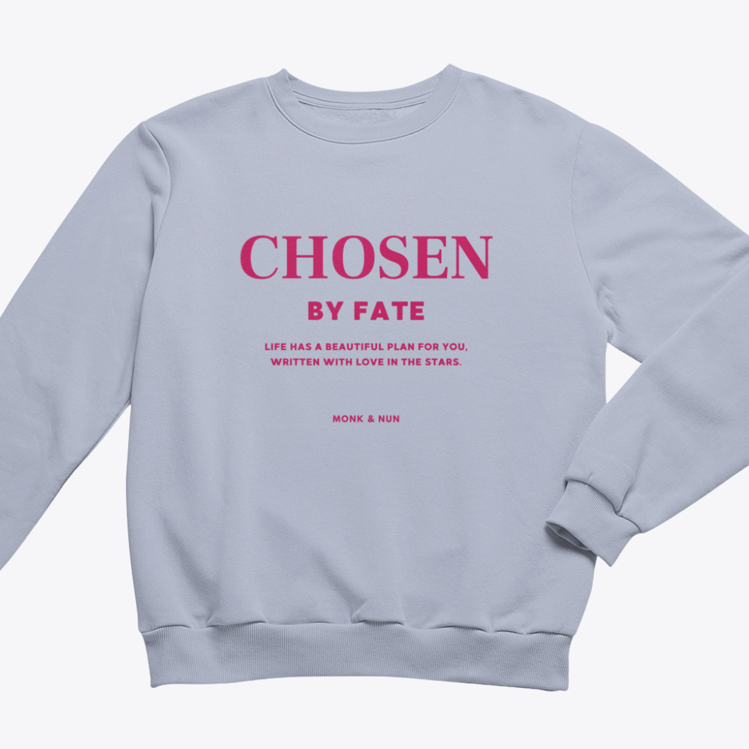 Damen Sweater regular fit "CHOSEN BY FATE"