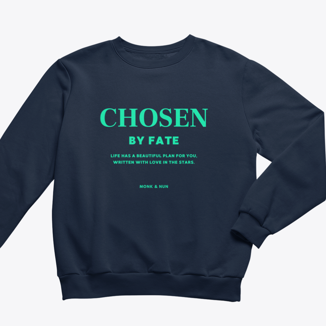 Damen Sweater regular fit "CHOSEN BY FATE"
