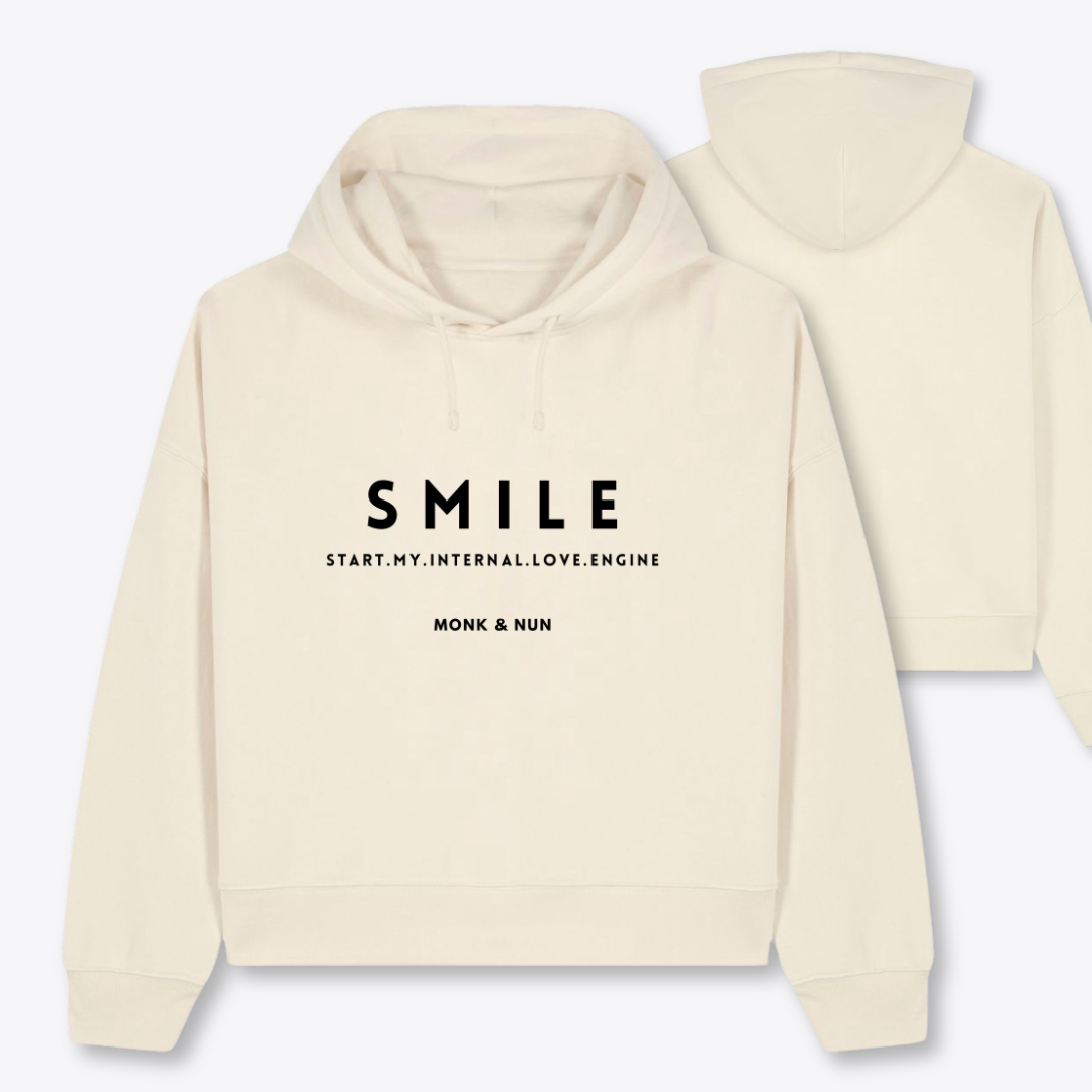 Boxcut Hoodie "SMILE"