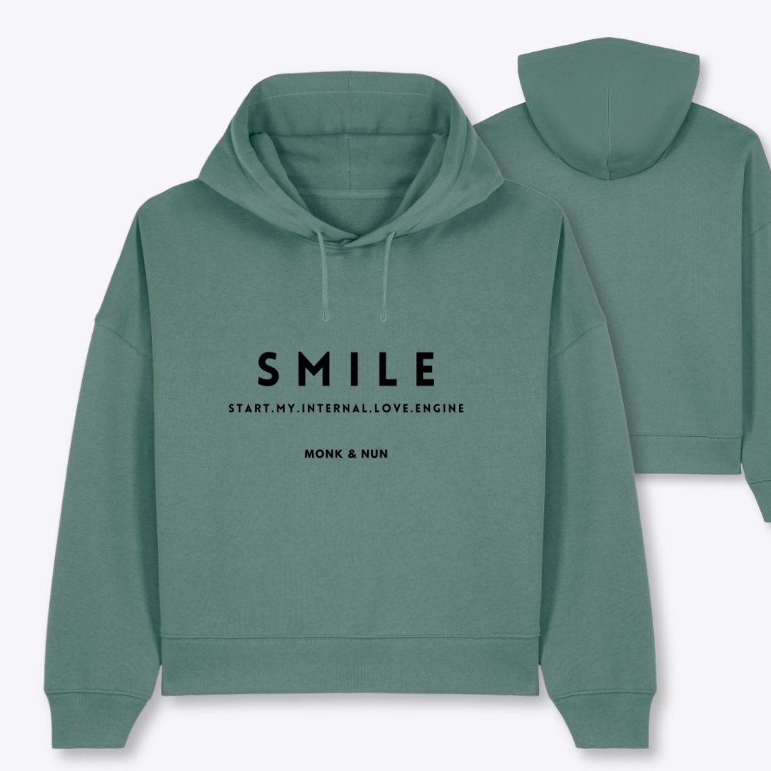 Boxcut Hoodie "SMILE"