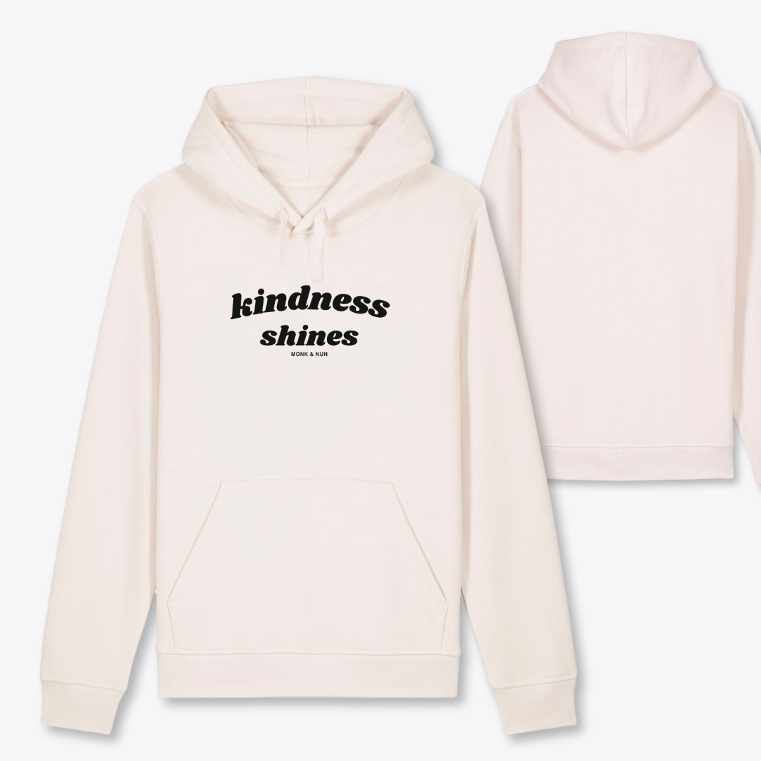Damen Hoodie regular fit "KINDNESS SHINES"