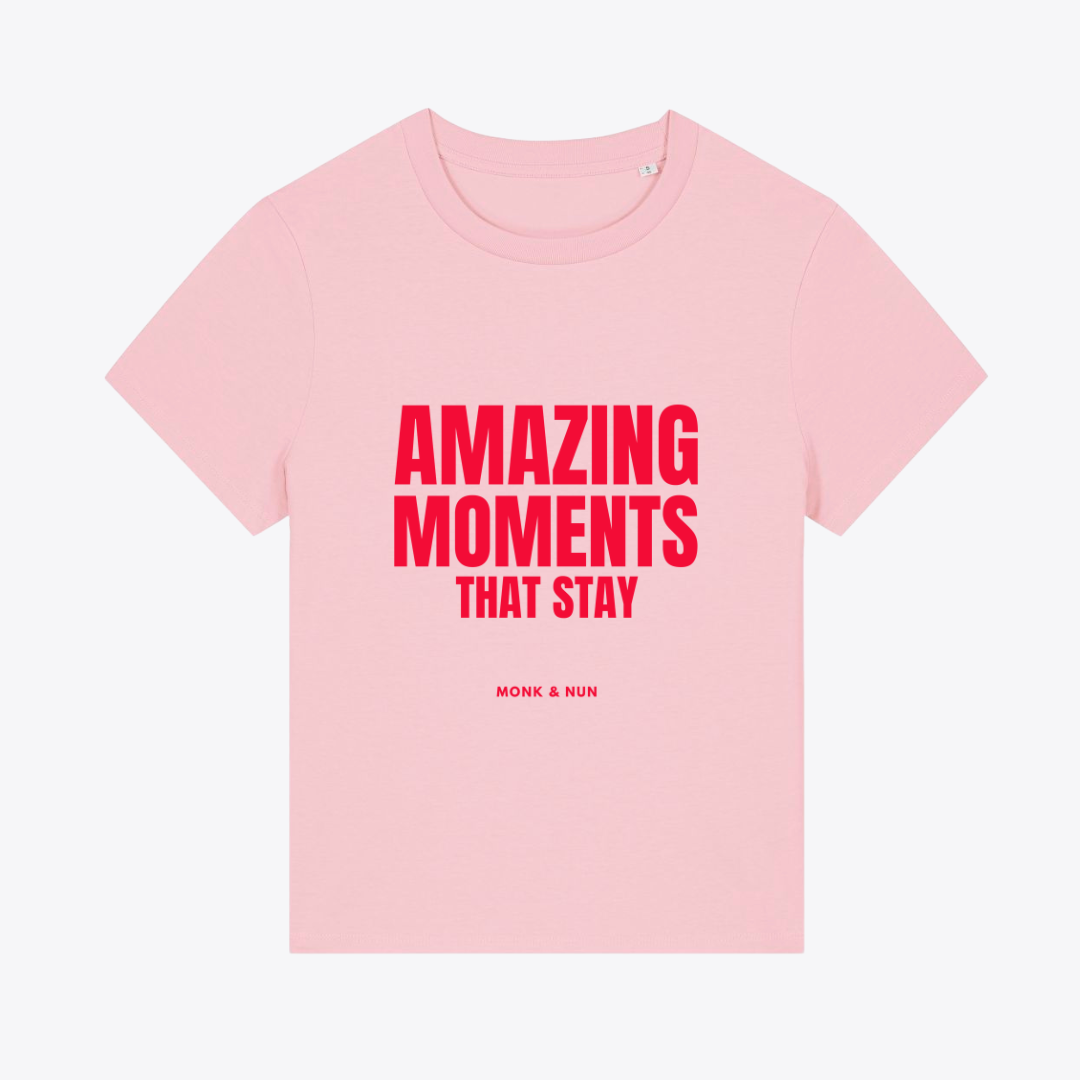 Damen T-Shirt fashion fit "AMAZING MOMENTS.."