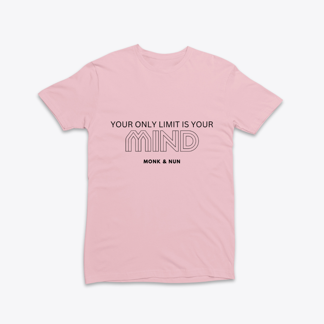Damen T-Shirt slim fit stretchyy "YOUR ONLY LIMIT IS YOUR MIND"