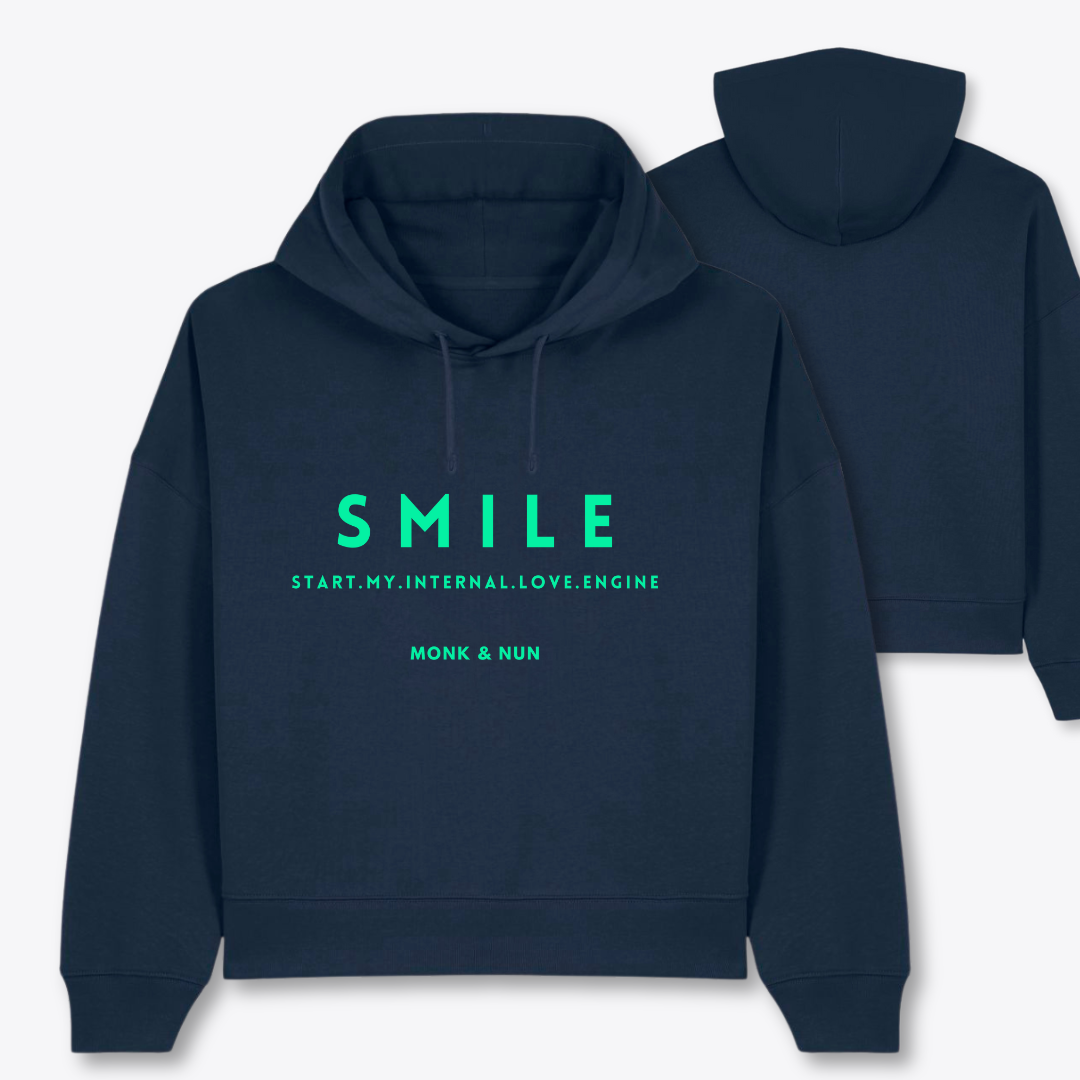 Boxcut Hoodie "SMILE"