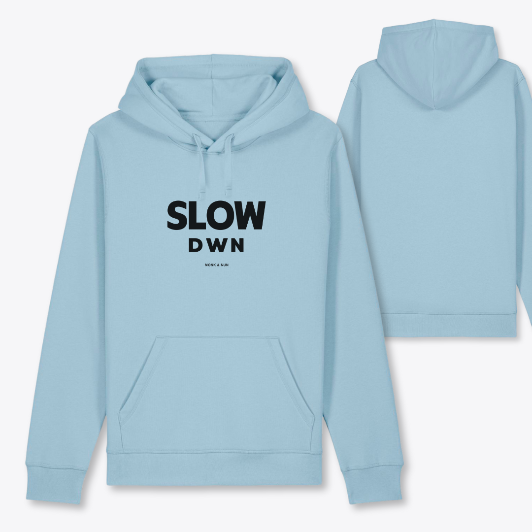 Damen Hoodie regular fit "SLOW DOWN"