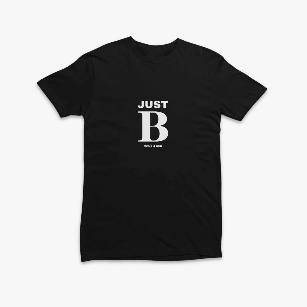 Damen T-Shirt slim fit stretchy "JUST BE"