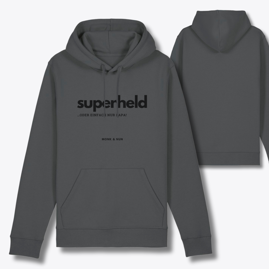 Bio Hoodie Unisex "SUPERHELD"