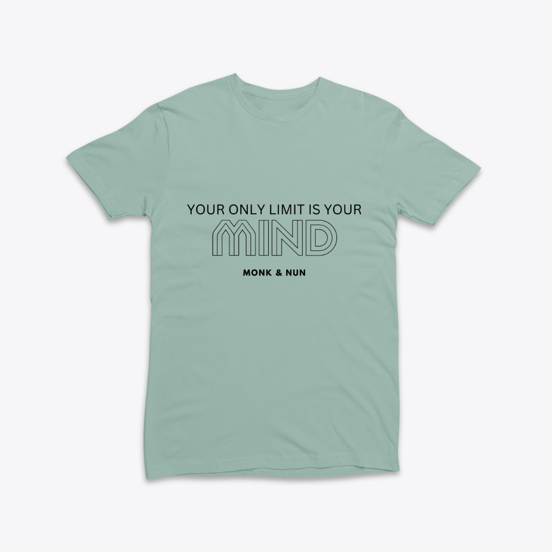 Damen T-Shirt slim fit stretchyy "YOUR ONLY LIMIT IS YOUR MIND"
