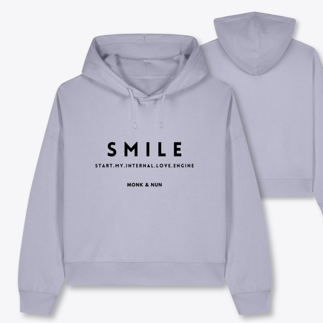 Boxcut Hoodie "SMILE"