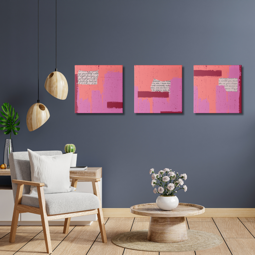Leinwandbild "WHISPERS OF JOY"