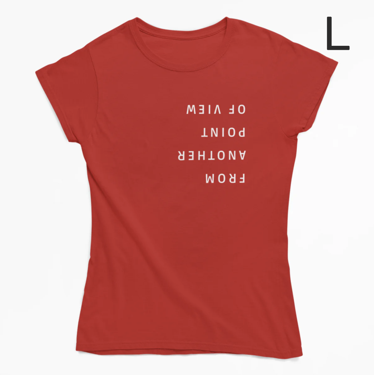 BD-Damen T-Shirt slim fit "FROM ANOTHER POINT OF VIEW"