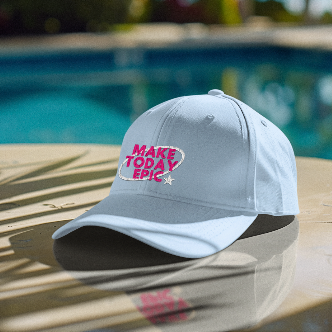 CAP "MAKE TODAY EPIC" PASTEL BLUE