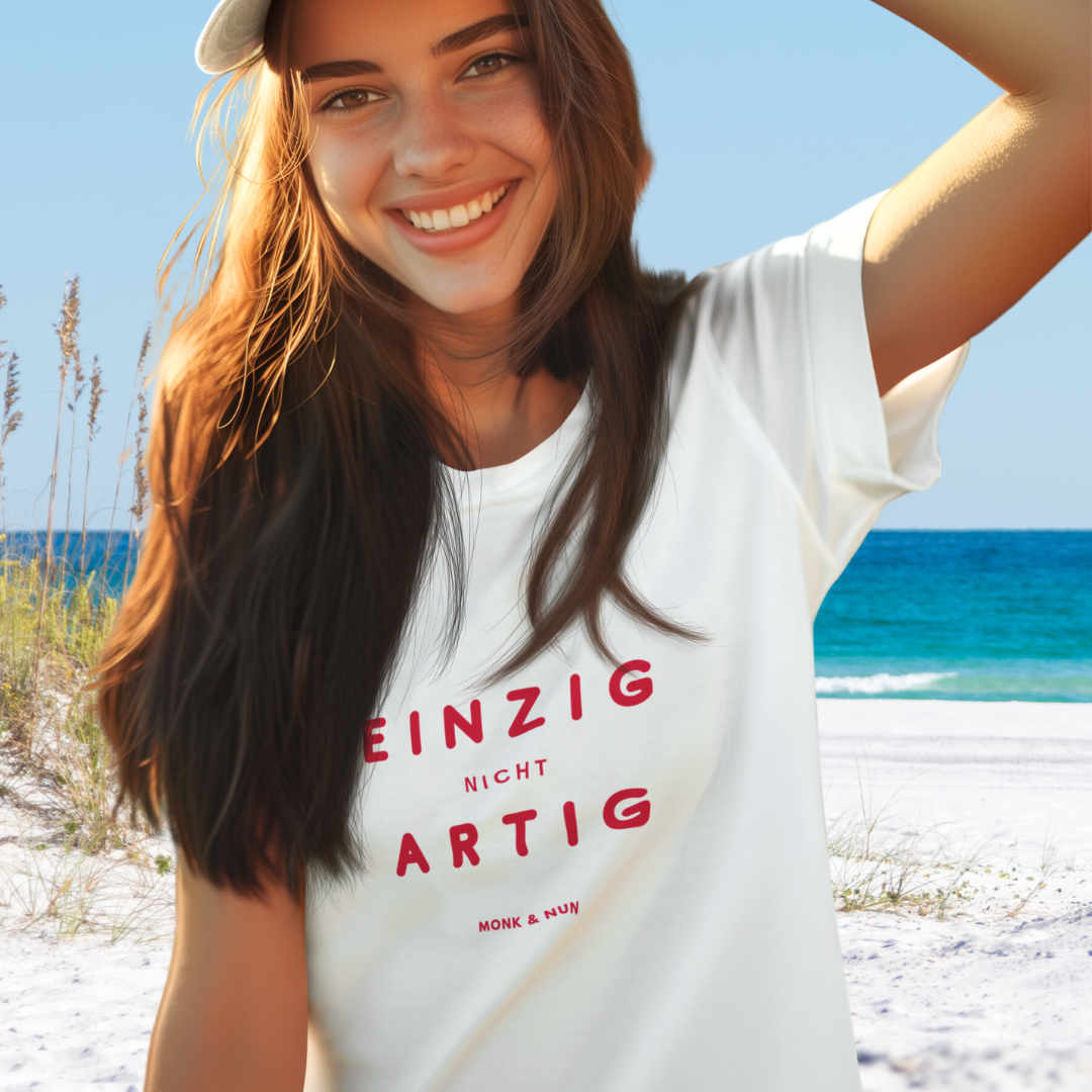 Unisex T-Shirt "EINZIG nicht ARTIG"