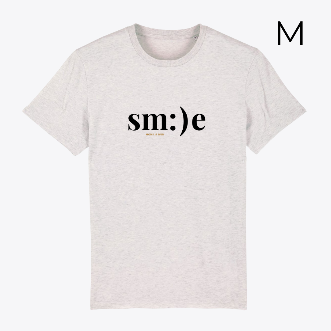 BD-Unisex T-Shirt "SMILE" dickere Qualität