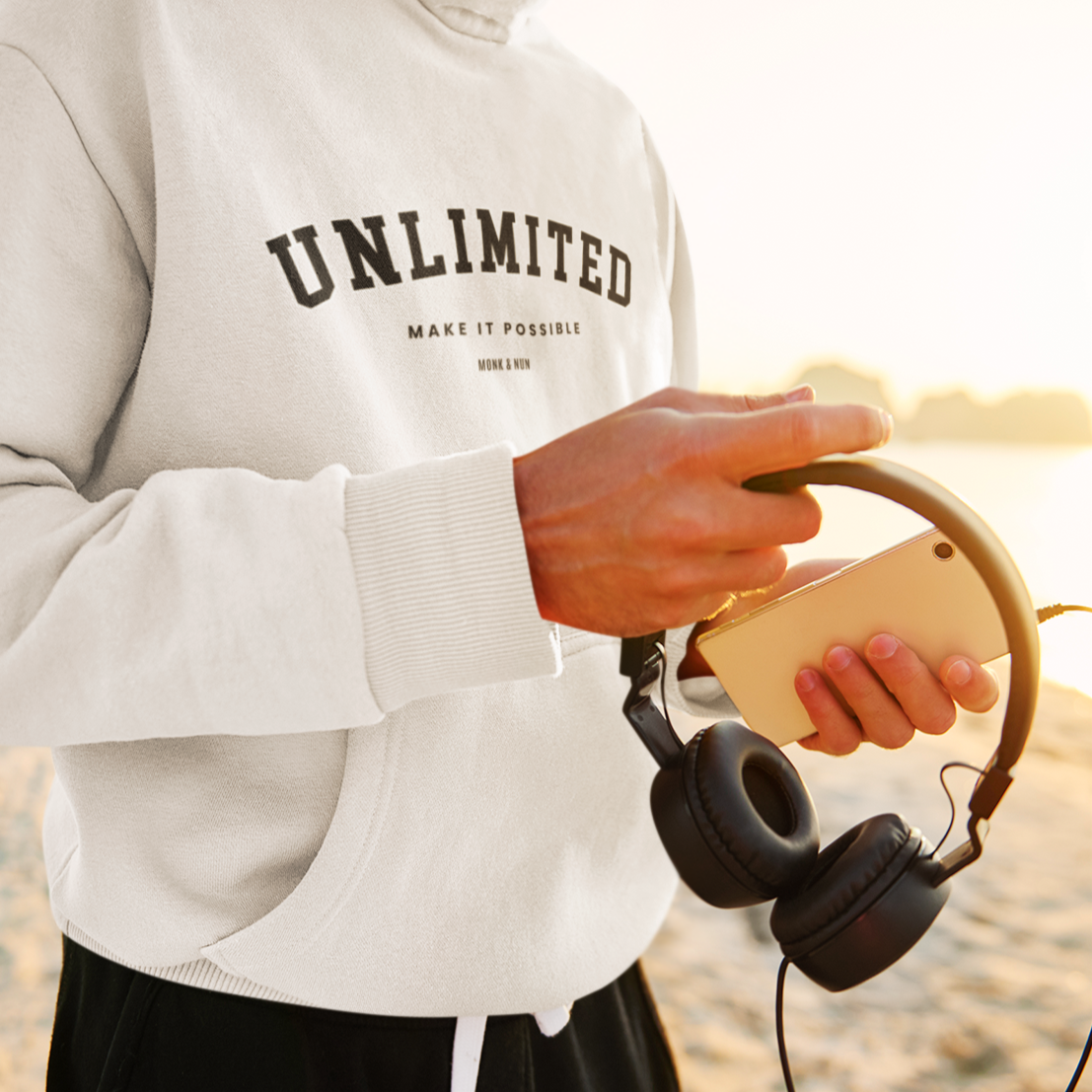 Bio Hoodie Unisex "UNLIMITED"