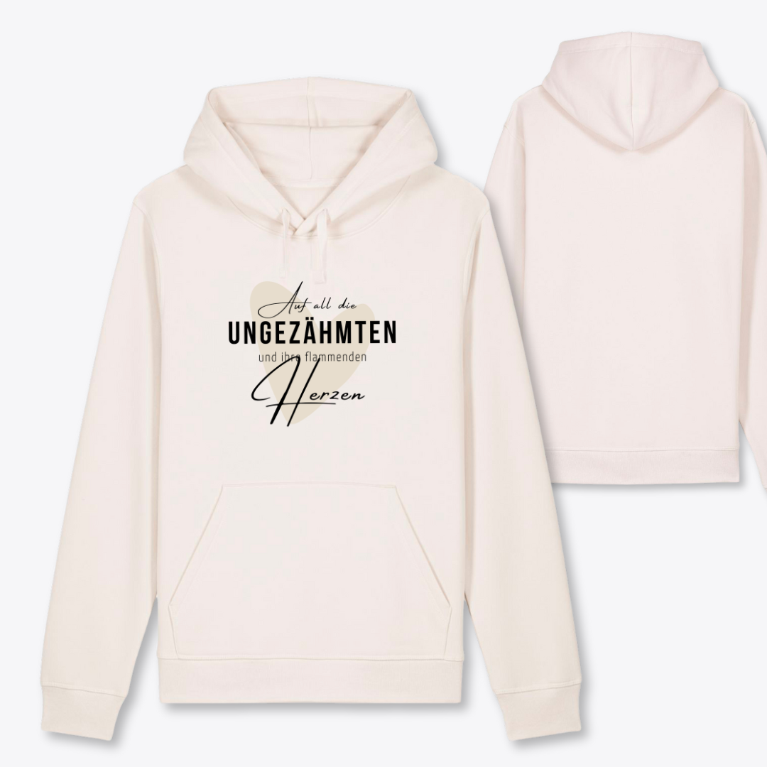 Damen Hoodie regular fit "AUF ALL DIE UNGEZÄHMTEN"