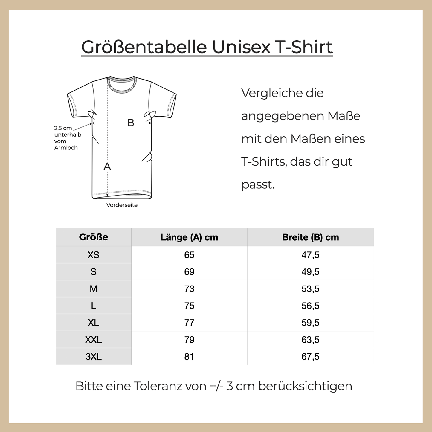 Unisex T-Shirt "Don't think too much..."