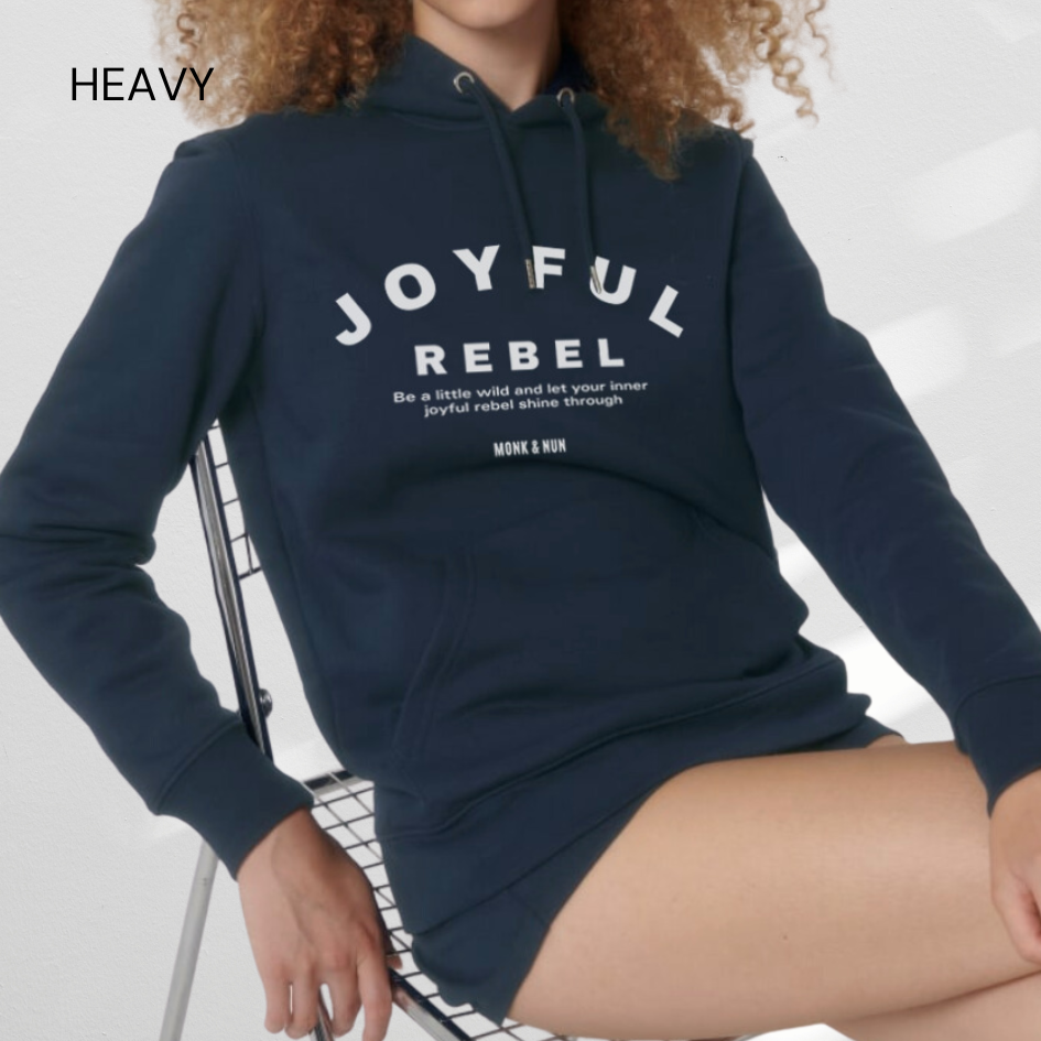 HEAVY Hoodie Unisex "JOYFUL REBEL"