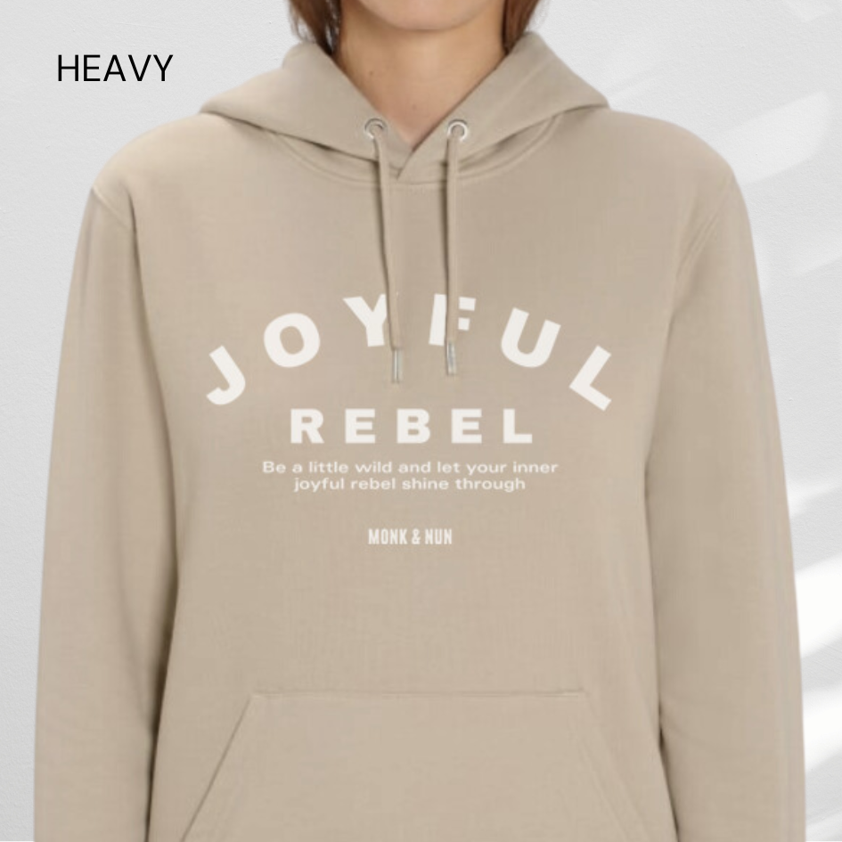 HEAVY Hoodie Unisex "JOYFUL REBEL"