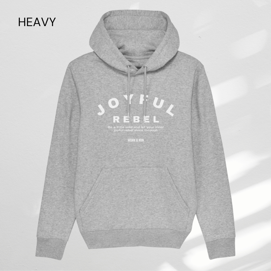 HEAVY Hoodie Unisex "JOYFUL REBEL"