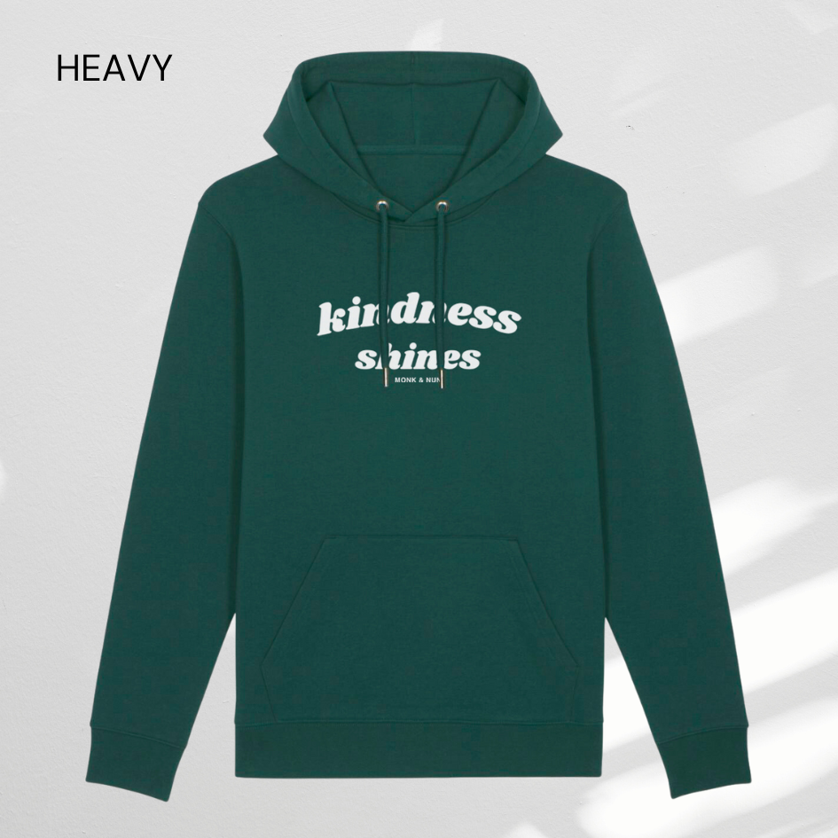 HEAVY Hoodie Unisex "KINDNESS SHINES"