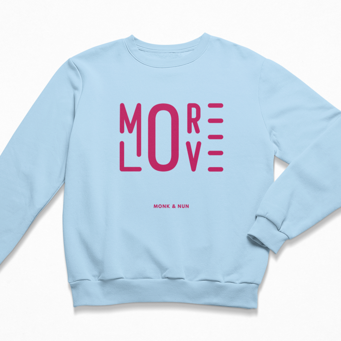 Damen Sweater regular fit "MORE LOVE"