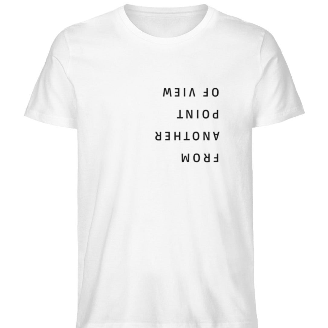 Herren T-Shirt Bio-Baumwolle "FROM ANOTHER POINT OF VIEW"