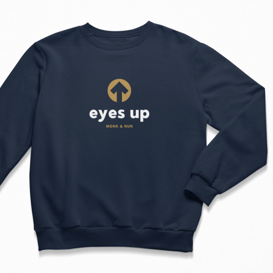 Damen Sweater regular fit "EYES UP"