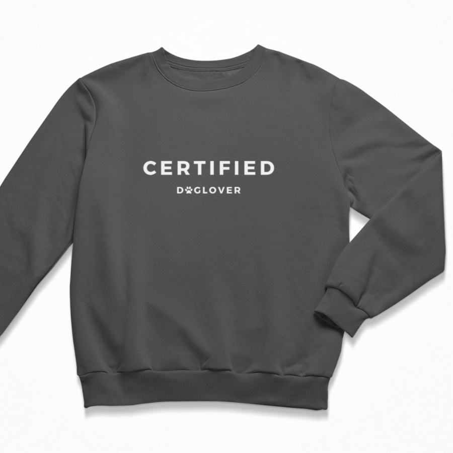 Damen Sweater regular fit "CERTIFIED DOGLOVER"