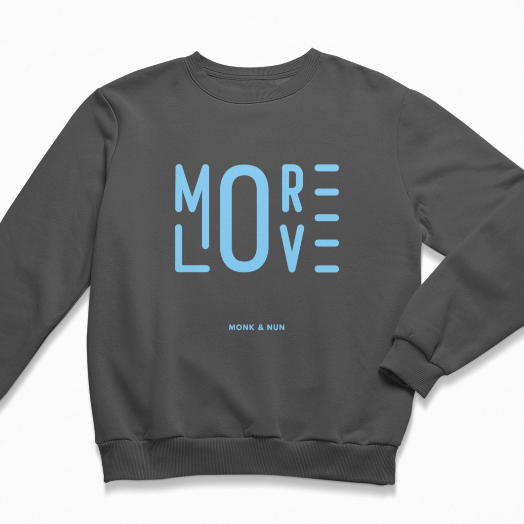 Damen Sweater regular fit "MORE LOVE"