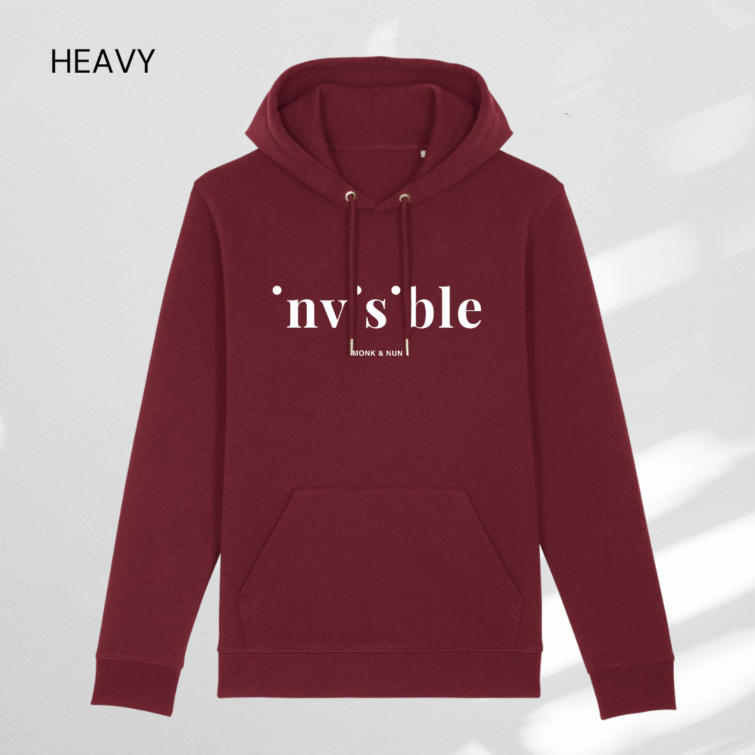 HEAVY Hoodie Unisex "INVISIBLE"