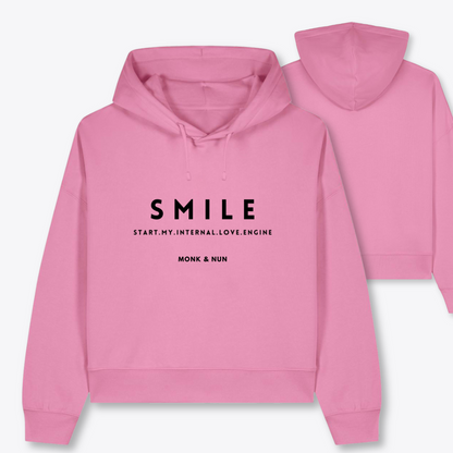 Boxcut Hoodie "SMILE"
