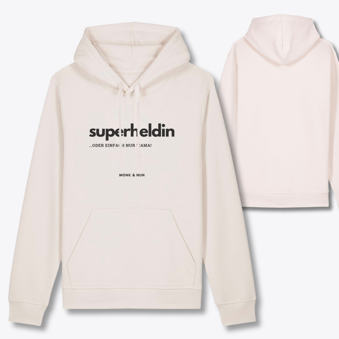 Damen Hoodie regular fit "SUPERHELDIN"