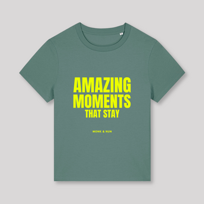 Damen T-Shirt fashion fit "AMAZING MOMENTS.."